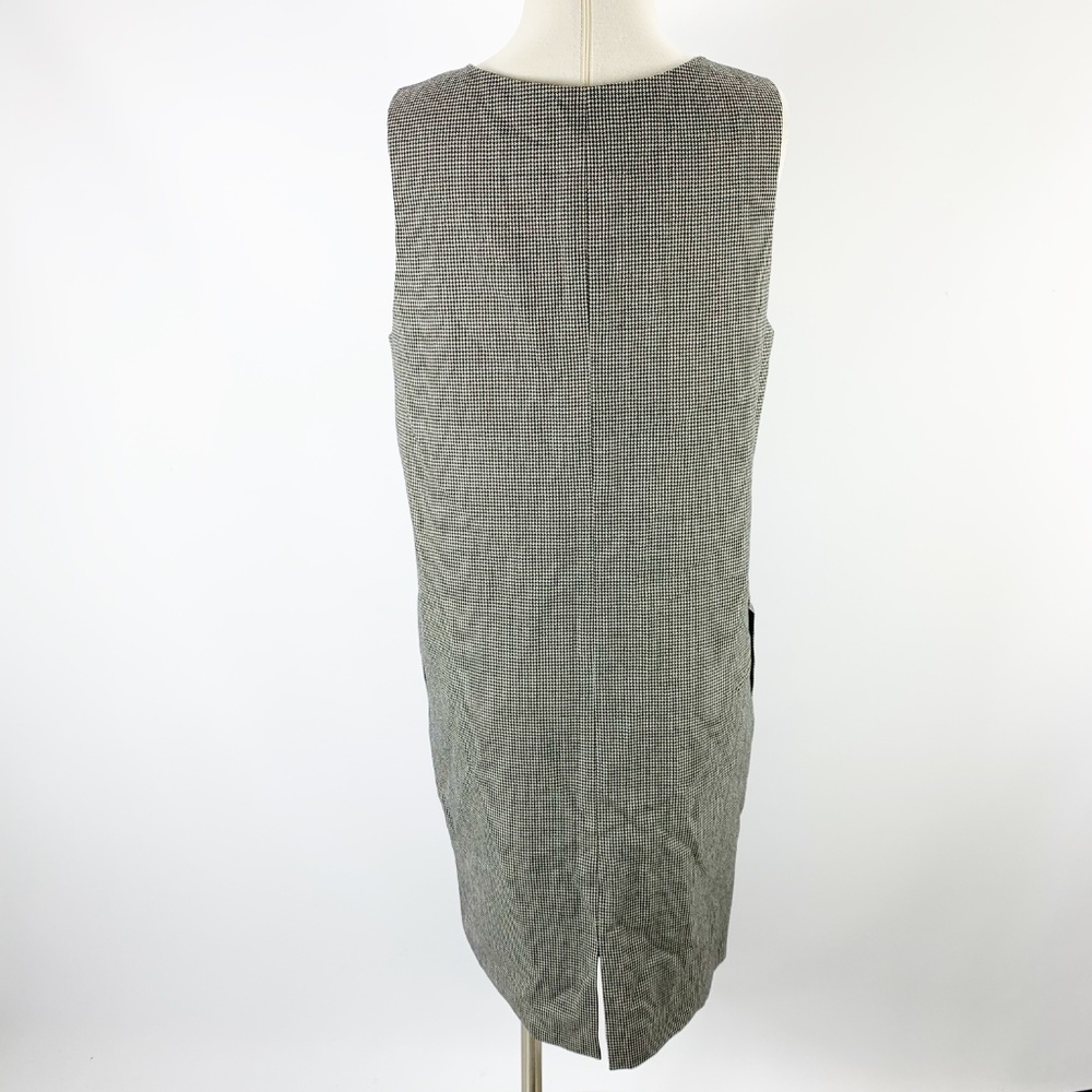 Harve Benard Holtzman Sz 6 Wool Houndstooth Dress - Picture 4 of 5